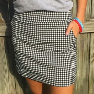 Plaid Skirt